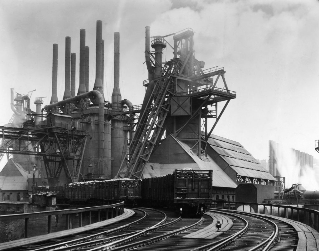 Carnegie Steel Company furnaces 1901