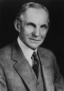 Henry Ford, as mentioned in Think and Grow Rich Chapter 8 Decision